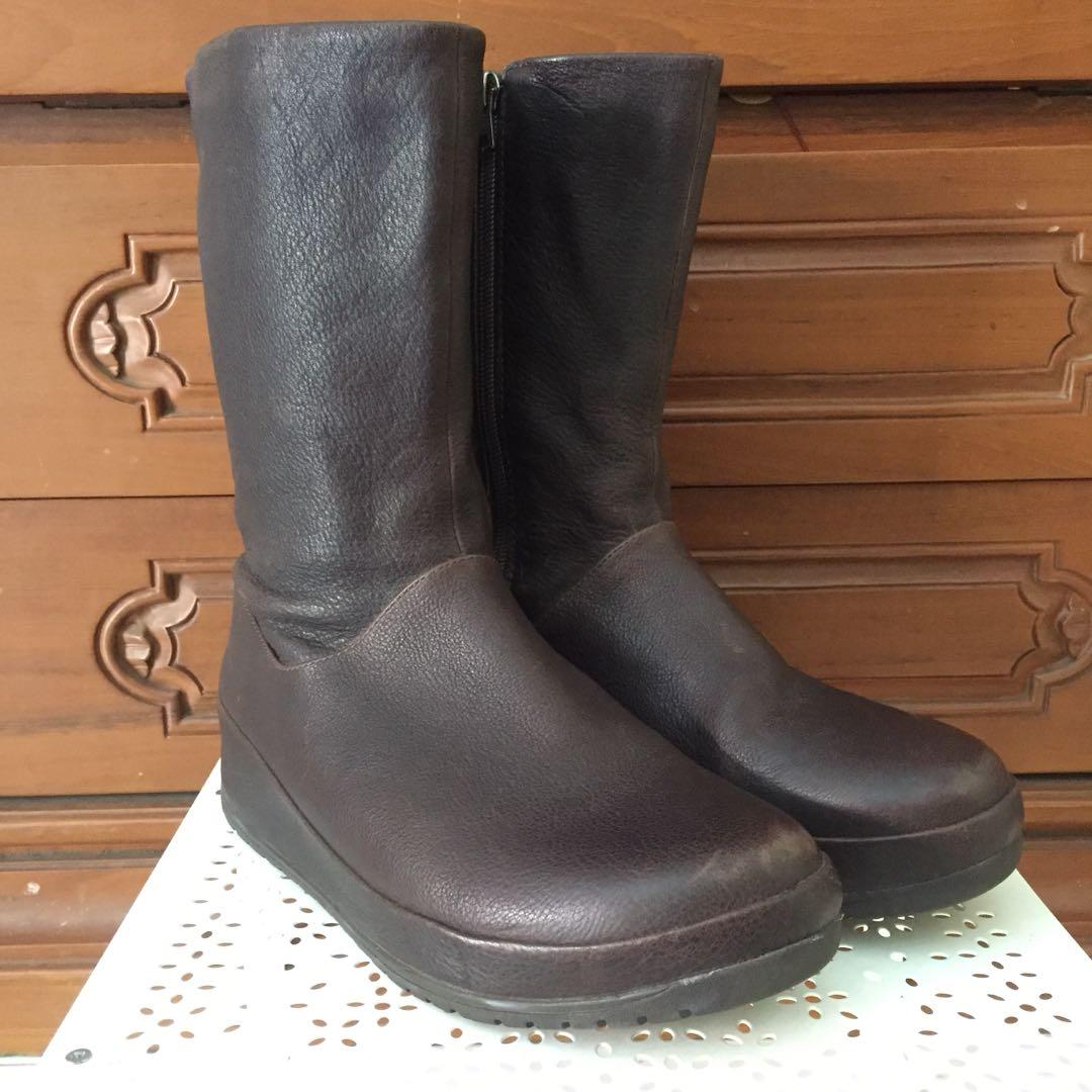 FITFLOP ORIGINAL JOPLIN BOOTS, Fesyen Wanita, Sepatu di Carousell
