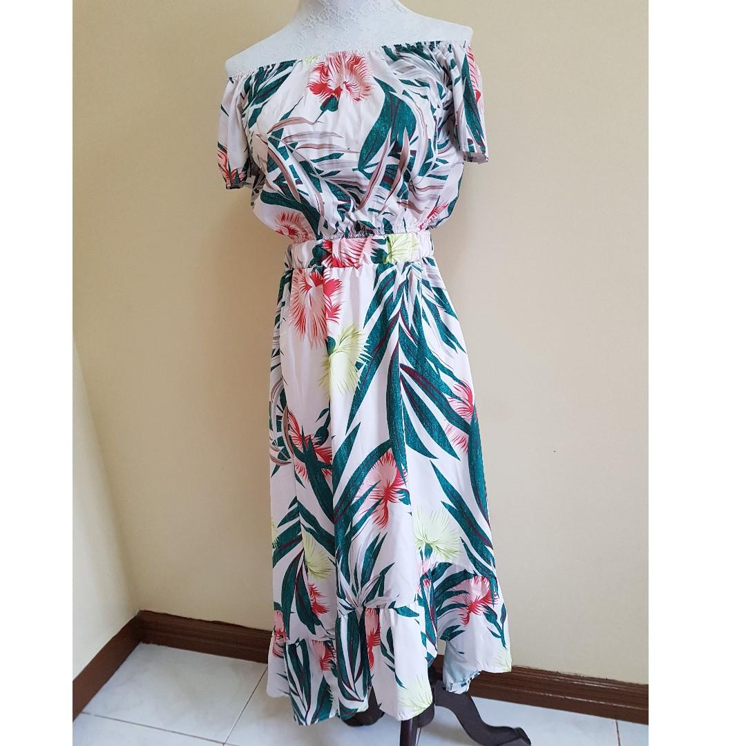 floral terno dress CL03 Women s Fashion Dresses Sets Dresses on Carousell