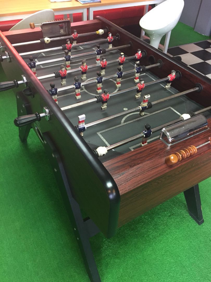 Foosball Table Item Is Used