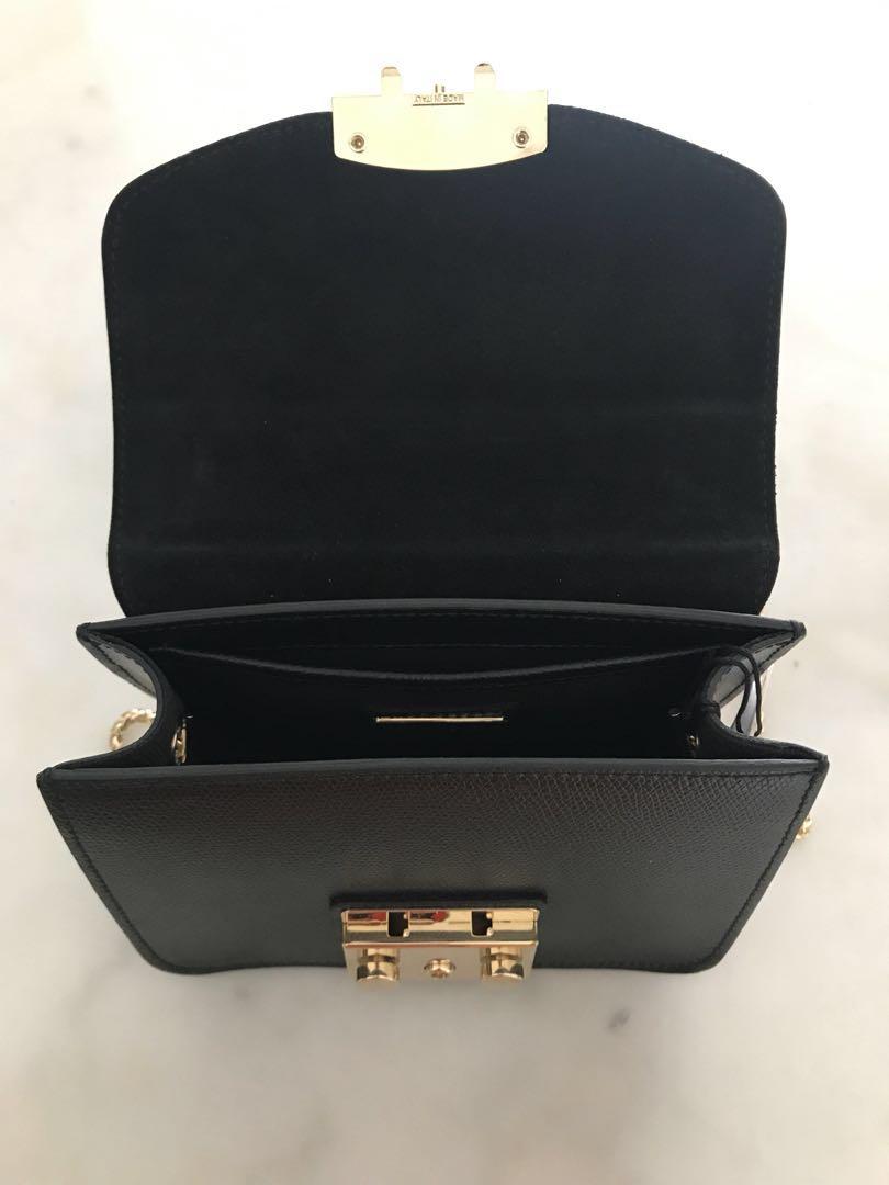 Furla like on sale mini crossbody onyx