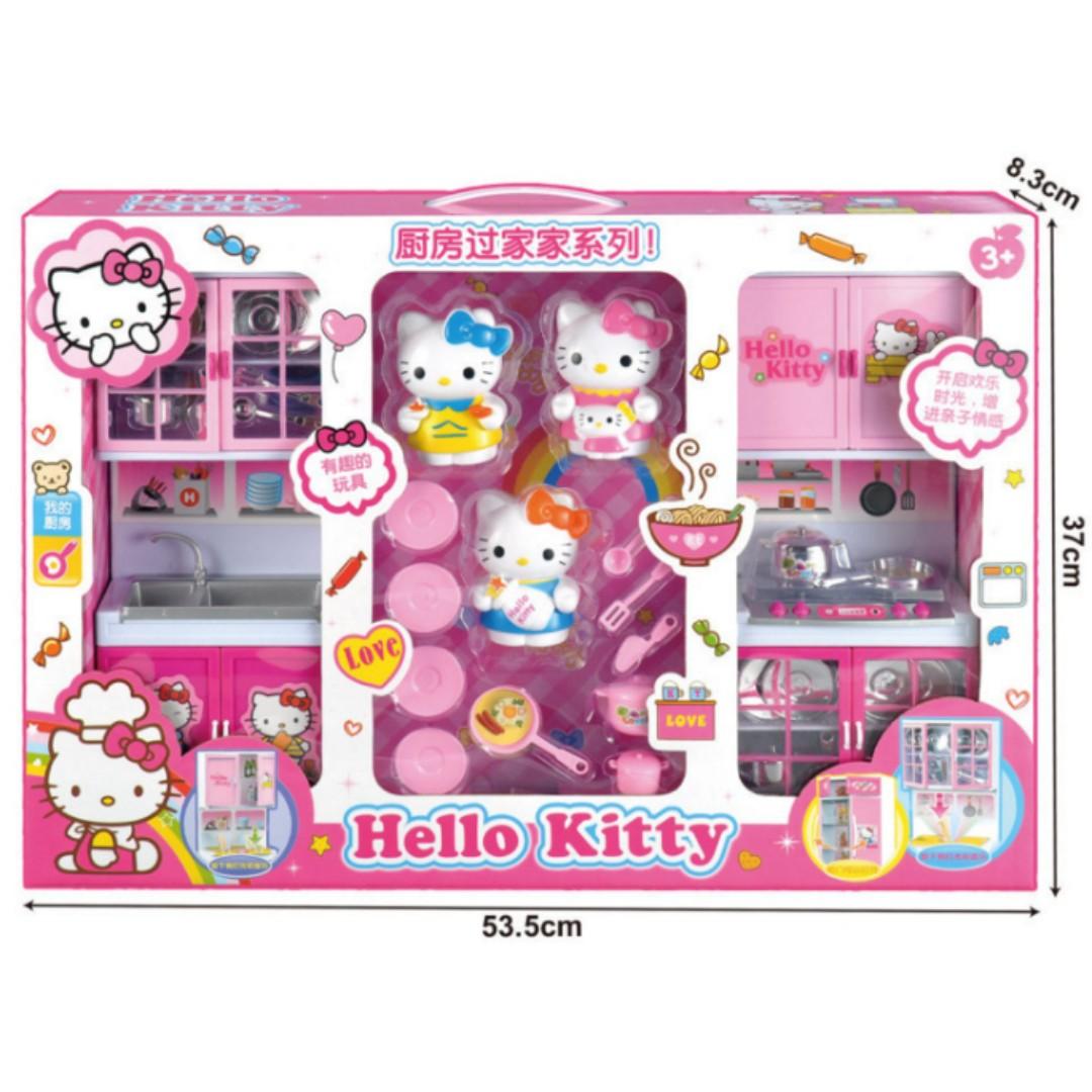 Hello kitty play kitchen hotsell