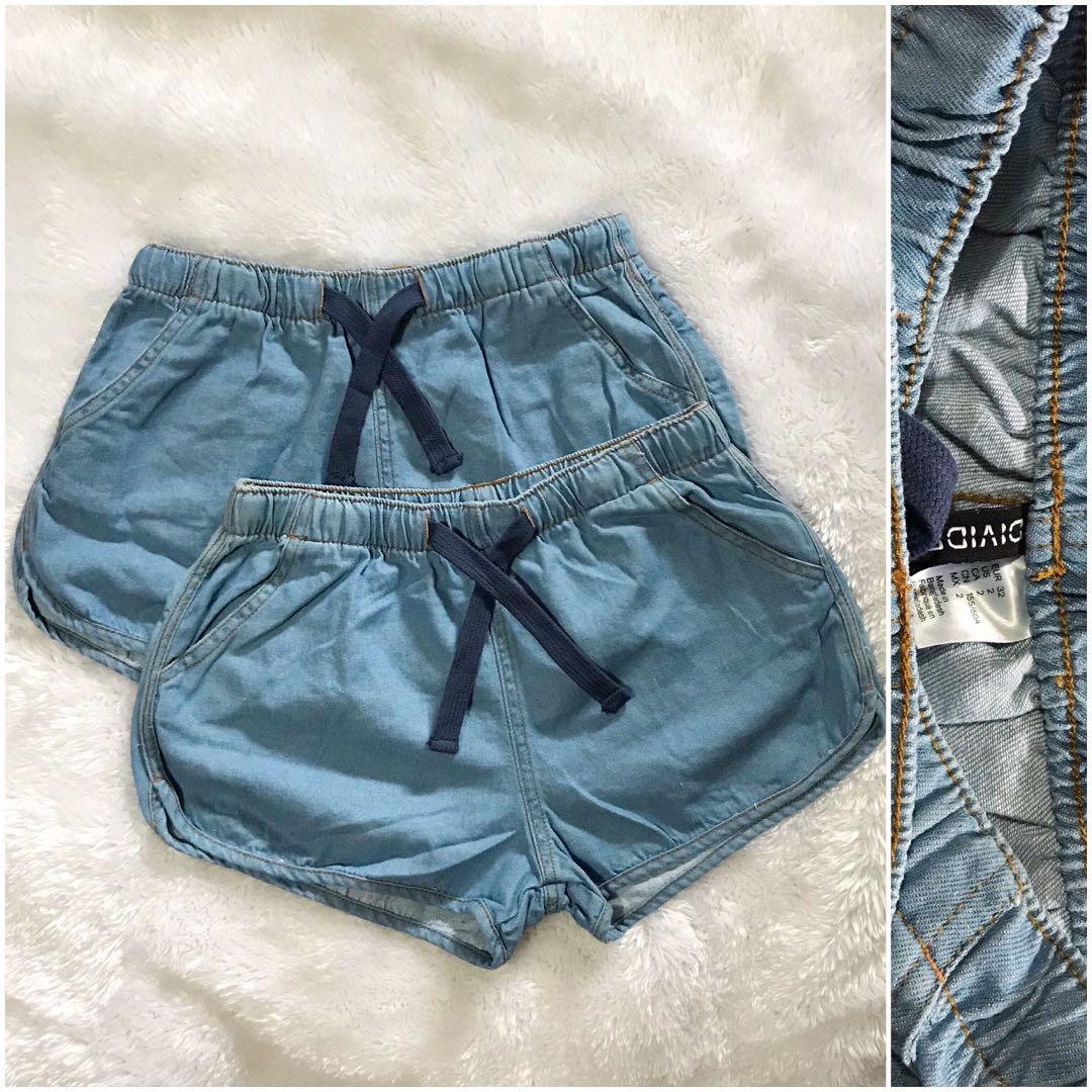 H M dolphin denim shorts Women s Fashion Bottoms Shorts on Carousell