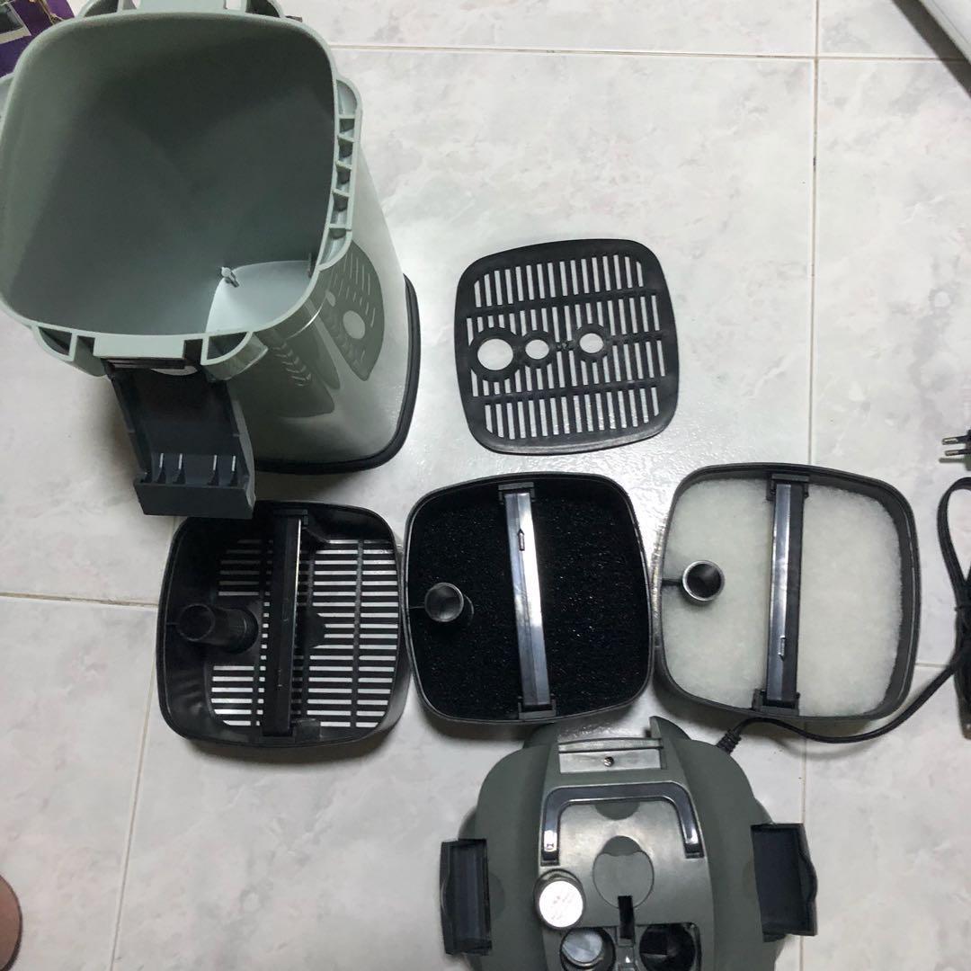 filter canister hopar