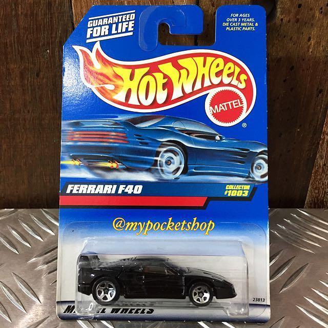 hot wheels ferrari f40