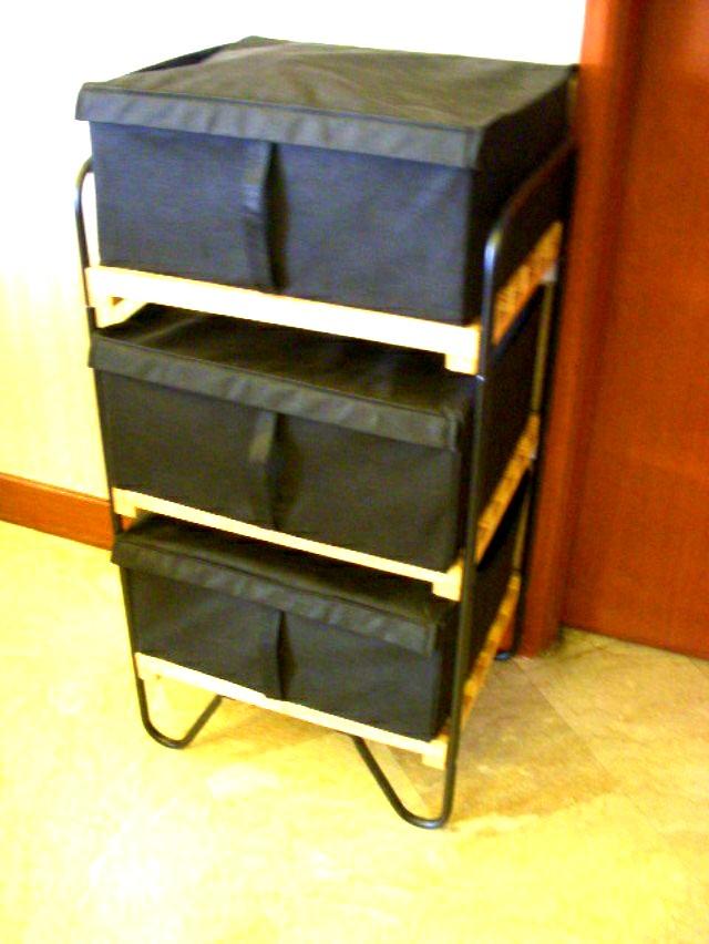 Ikea Storage Drawers Shelving Rack 3 Tier Chest Of Drawers