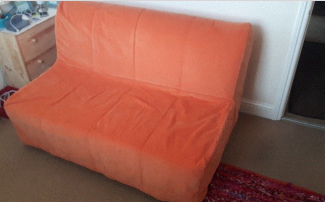 Ikea Two Seat Sofa Bed Lycksele Lovas, Ikea Lovas Sofa Bed Cover