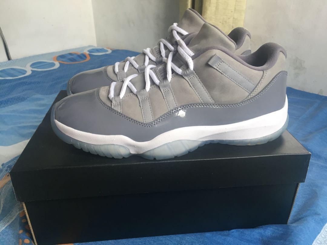 J11 low cool grey, Sports, Athletic 
