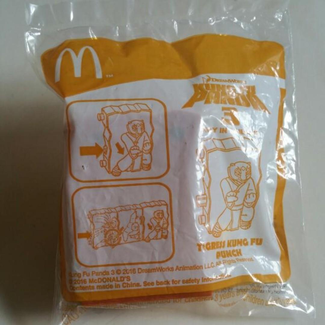 Kung Fu Panda 3 Tigress Kung Fu Punch Mcdonald Toy Toys Games Stuffed Toys On Carousell
