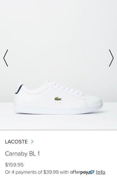 lacoste shoes size 5