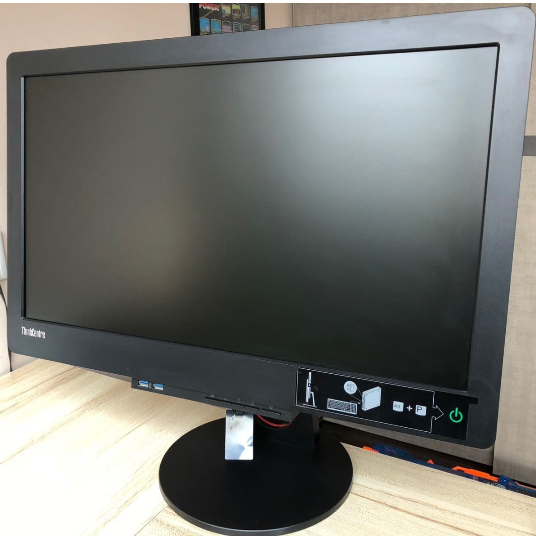 Lenovo 10dqd Thinkcentre Tiny In One 23 Lcd Monitor 1920x1080 Tn Panel Electronics Computer Parts Accessories On Carousell
