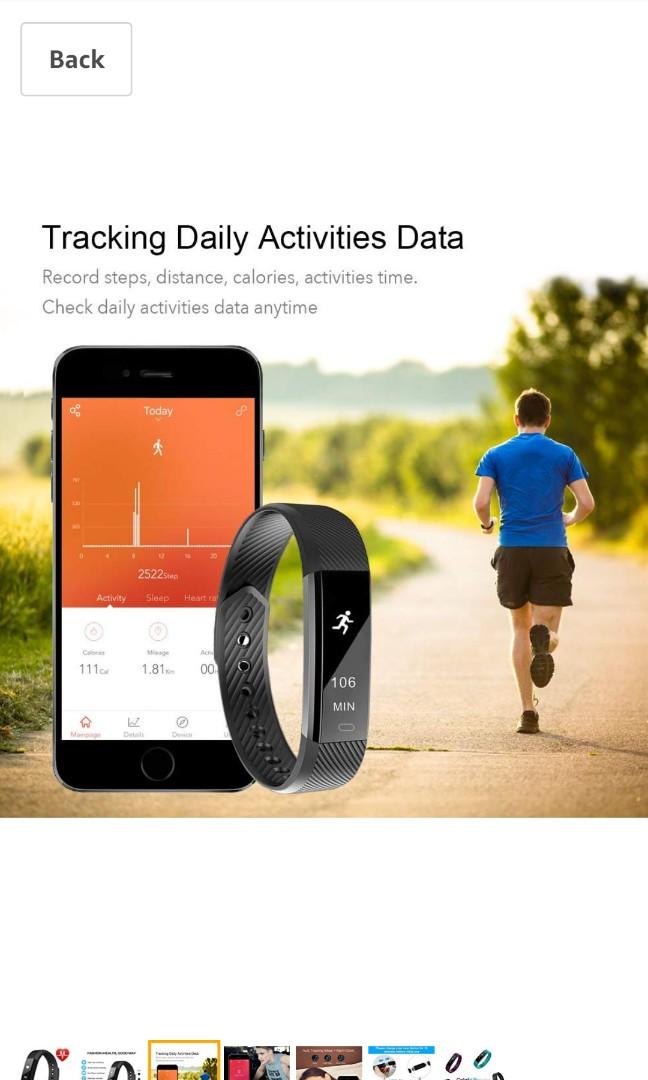 Letscom kids fitness tracker discount