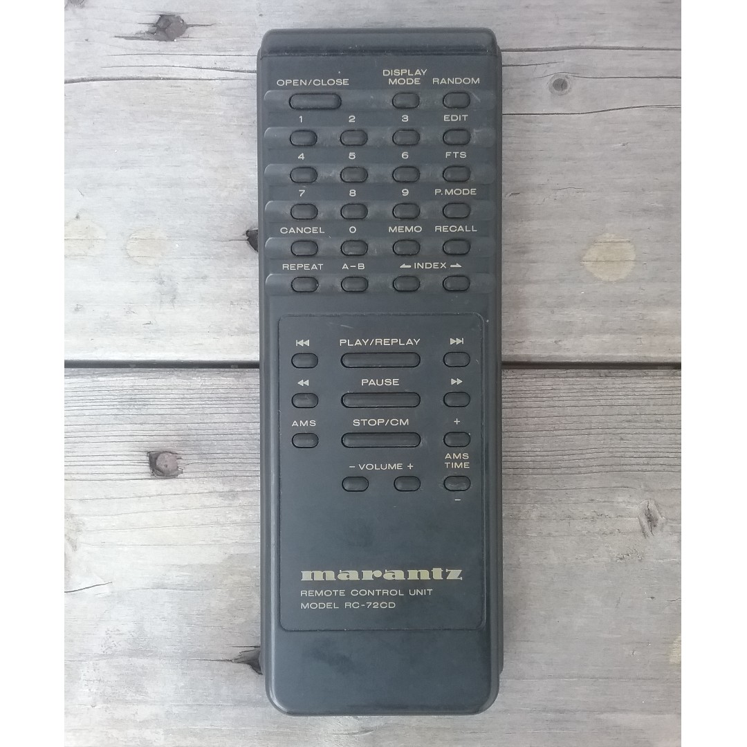 Marantz RC72CD Remote Control, Audio, Portable Music Players on Carousell