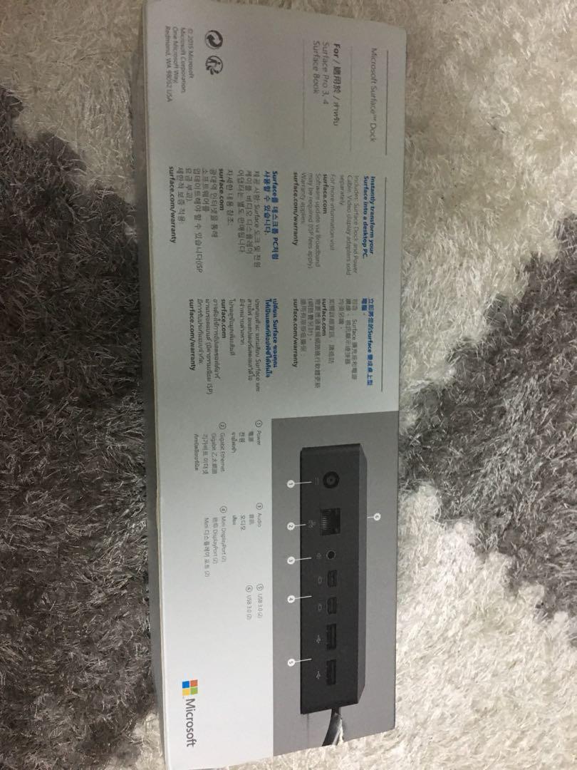 Microsoft surface Dock (Category: Computer Keyboard) located in Cheras. Submitted by dynamicshopper (Listing ID 189847308, Image 1). Description: Jenis: Others Brand: Microsoft.