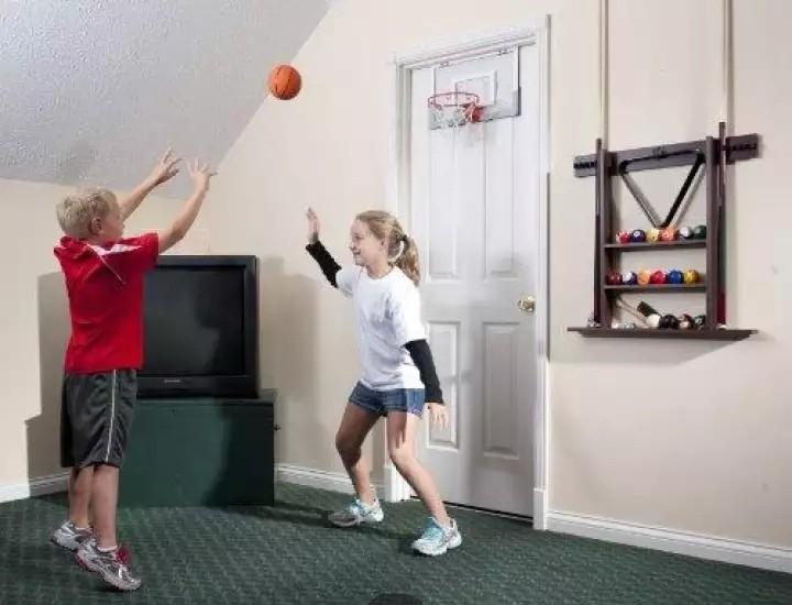 Spalding Slam Jam Over-the-Door Mini Basketball Hoop l
