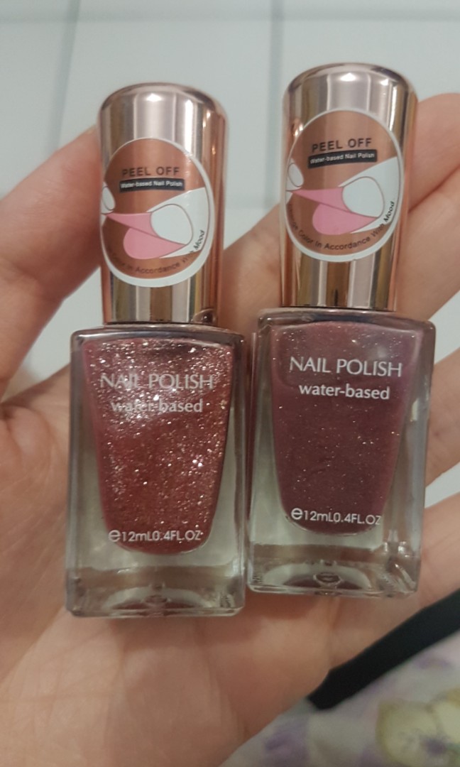 Miniso Peel Off Nail Polish Kesehatan Kecantikan Parfum Kuku Lainnya Di Carousell