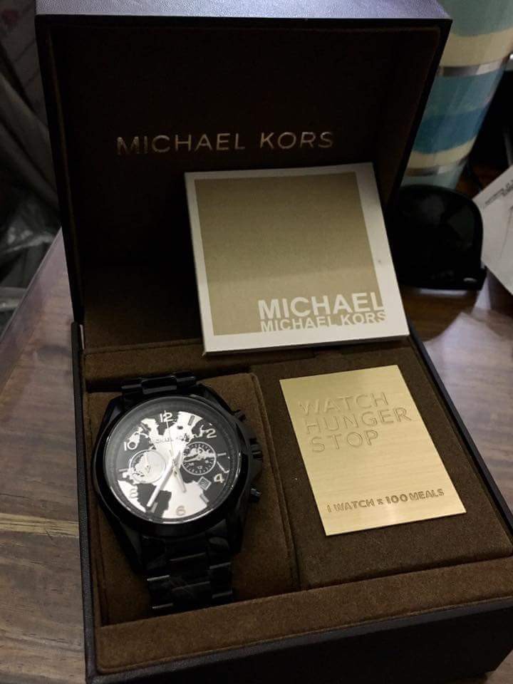 MK Watch hunger stop watch With limited edition watch hunger