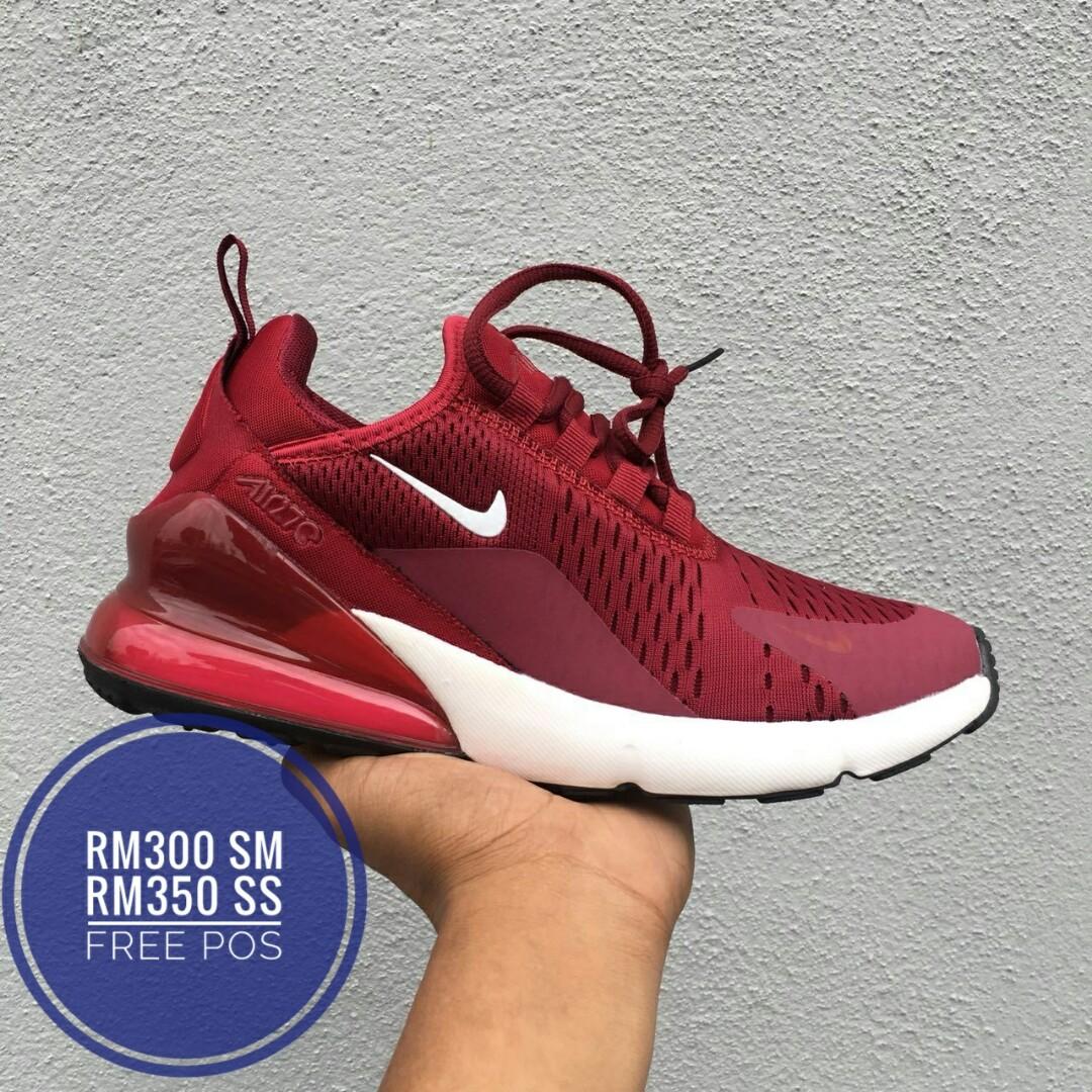 air max 270 maroon