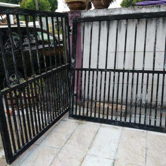  Pintu  Pagar Terpakai Untuk Dijual Pagar Rumah 