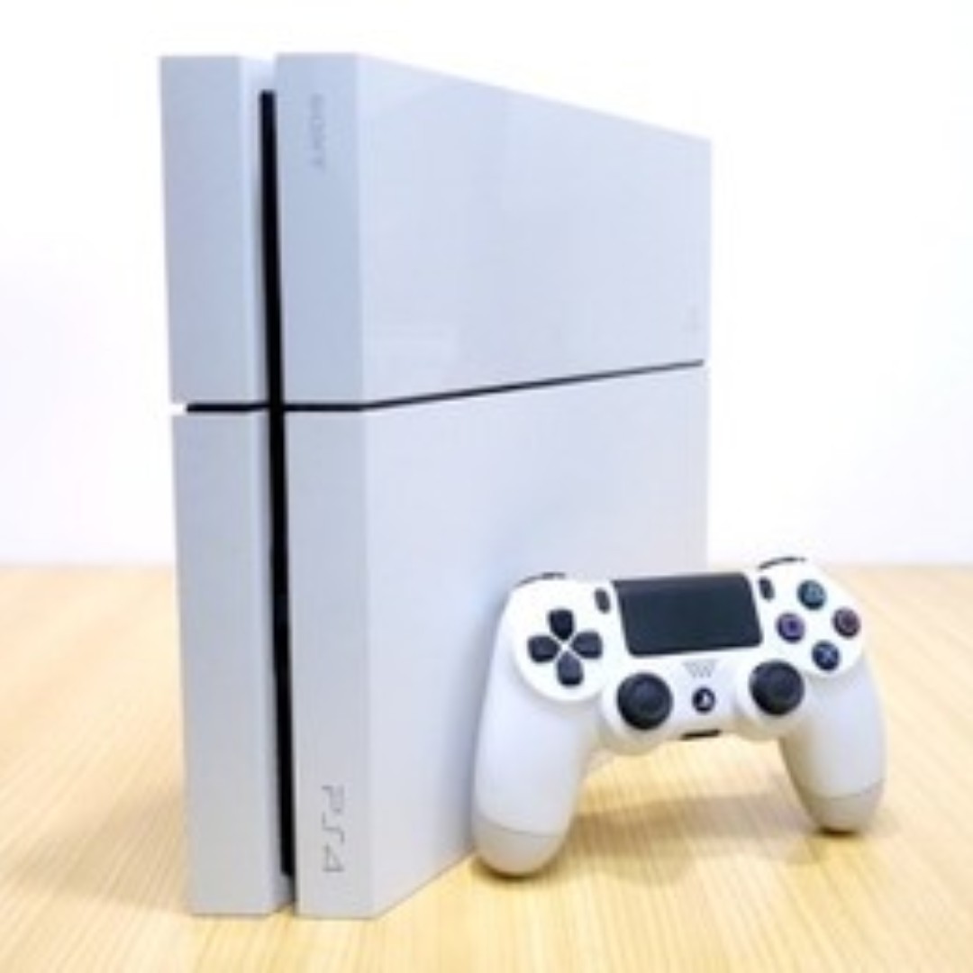 [USED] PS4 Console White (Console with HDMI and Power Cables only