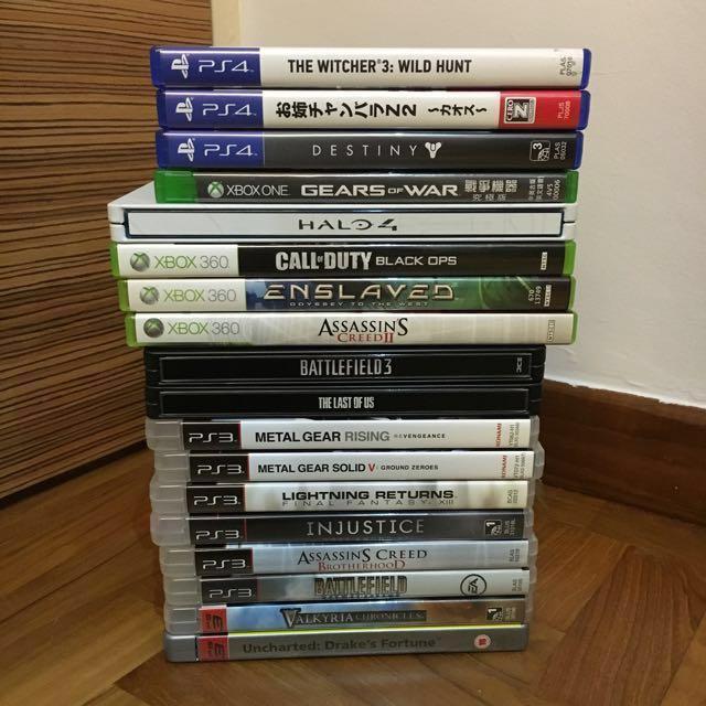 Ps4 Ps3 Xbox One Xbox 360 Wii U Games Pristine Condition Hobbies Toys Toys Games On Carousell