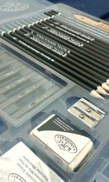Royal Drawing Pencil Charcoal Set Design Craft Craft Supplies