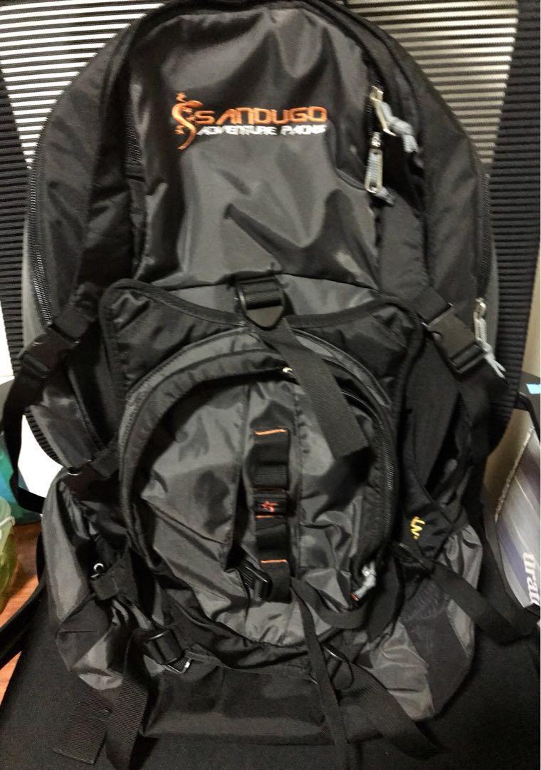 Sandugo Ascent Black Backpack Men s Fashion Bags Backpacks on