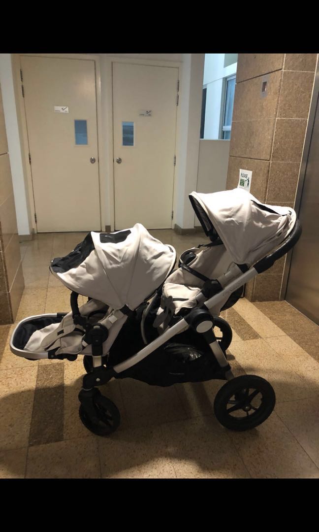 second hand double stroller
