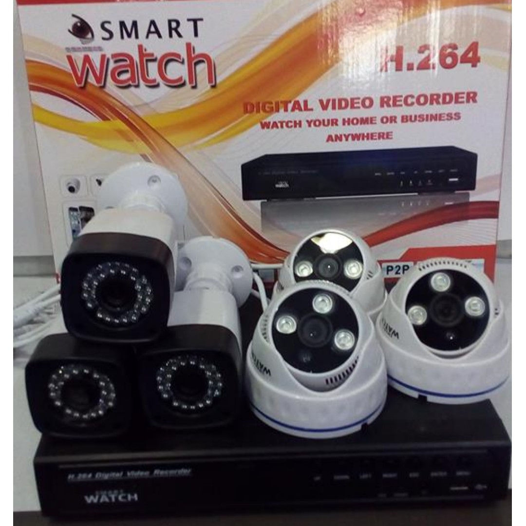 SmartWatch CCTV Package 1080p Resolution Camera, Furniture & Home ...