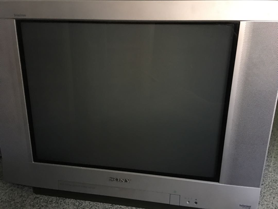 Sony CRT TV, TV & Home Appliances, TV & Entertainment, TV on Carousell