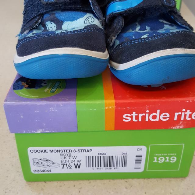 Stride rite cookie monster sales shoes