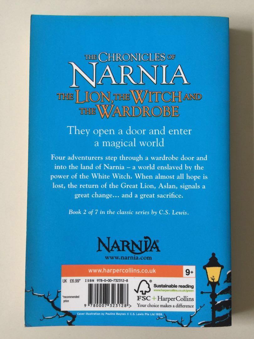 The Lion The Witch And The Wardrobe Books Stationery Fiction