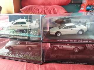 007 James Bond Vehicles