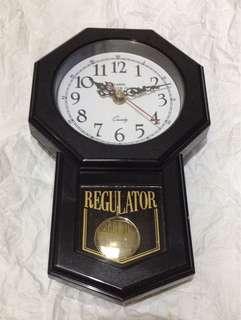 Classic Wall Clock With Pendulum