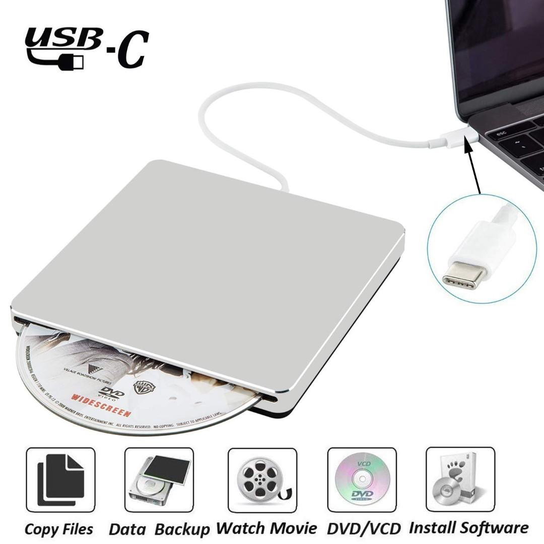 648 External Dvd Cd Drive Nolyth Usb C Superdrive Dvd Cd