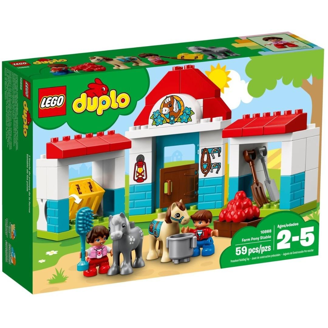 duplo pony stable