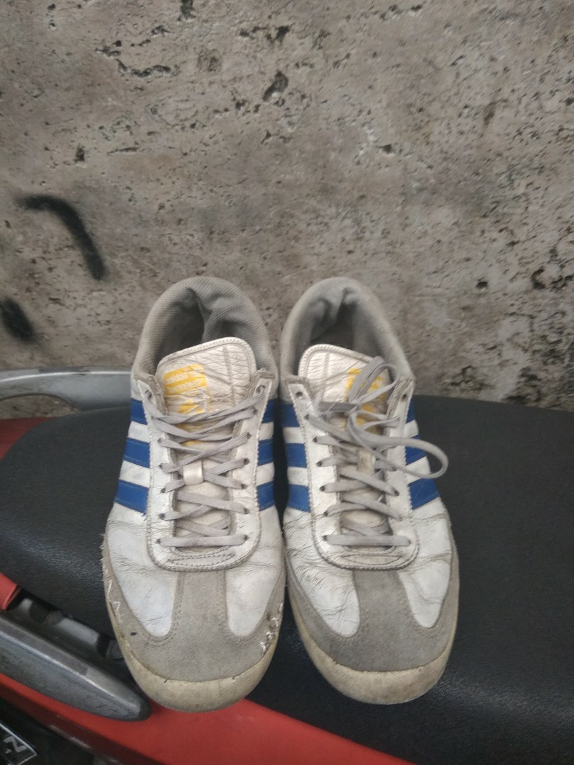 Adidas beckenbauer, Fesyen Pria, Sepatu , Sandal di Carousell
