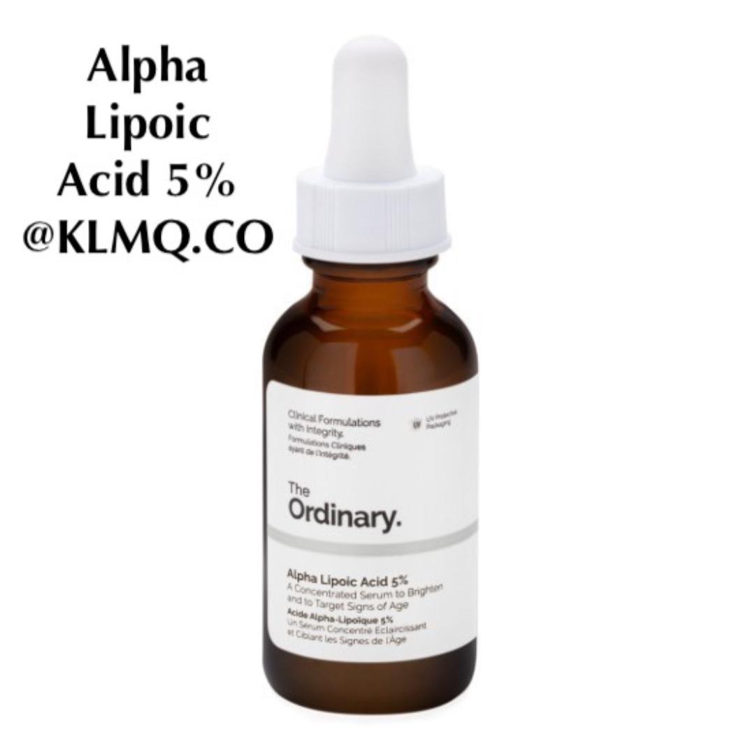 alpha lipoic acid skin care products