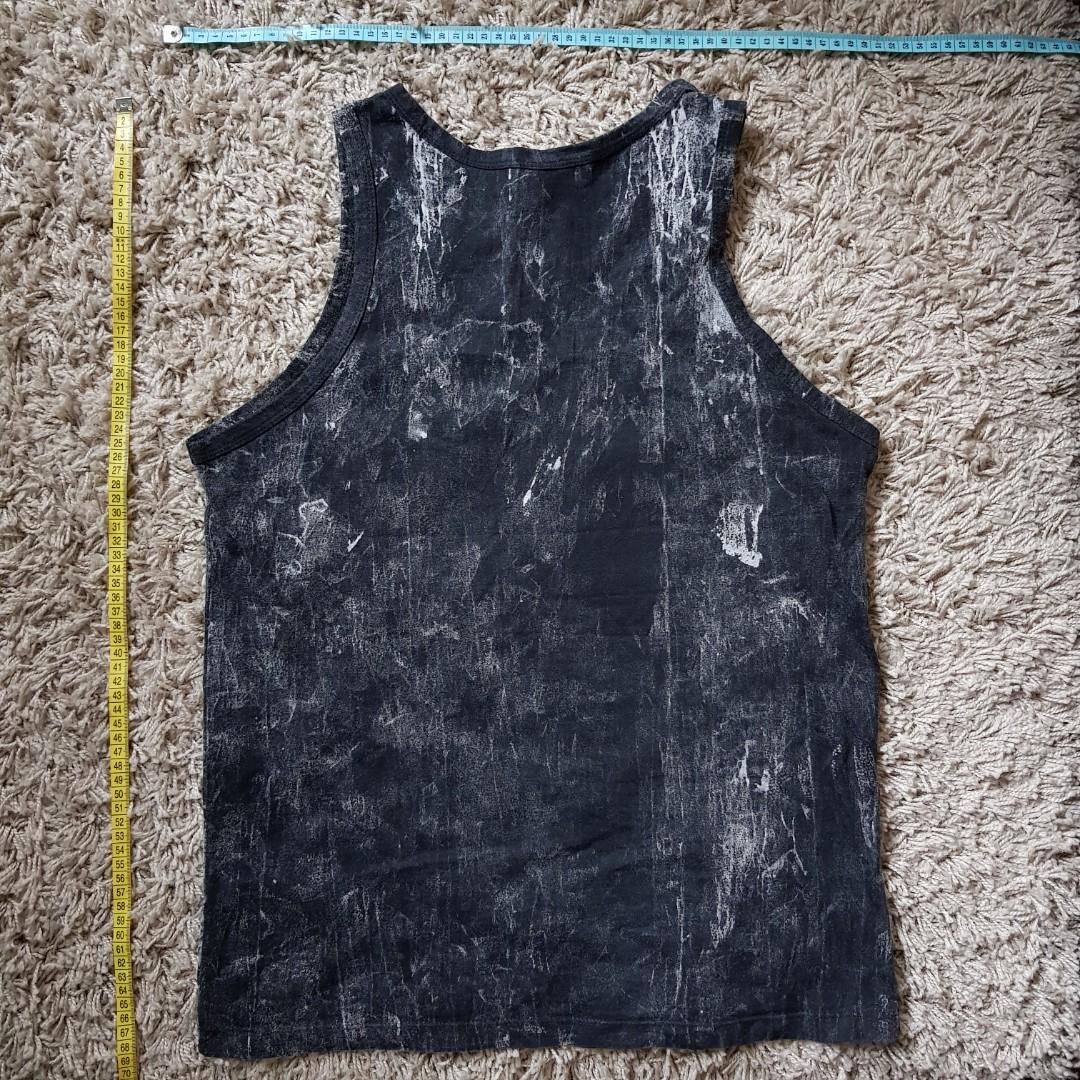 Assorted Singlets (Category: Tshirts & Polo Shirts) located in Singapore. Submitted by grabquick (Listing ID 190102874, Image 5). Description: Selling some singlets purchased from my trips to Thailand! Buy 1 for $8. Growing your wardrobe? Buy 2 at $15. Buy 3 at $22. Buy 4 at $28! All worn only once. Feels like a Male S. Adidas is slightly wider. -----SOLD OUT----- Nike (Red) Chest: 46cm Length: 65cm Condition: 8/10 Rinjani (Black) Chest: 46cm Len
