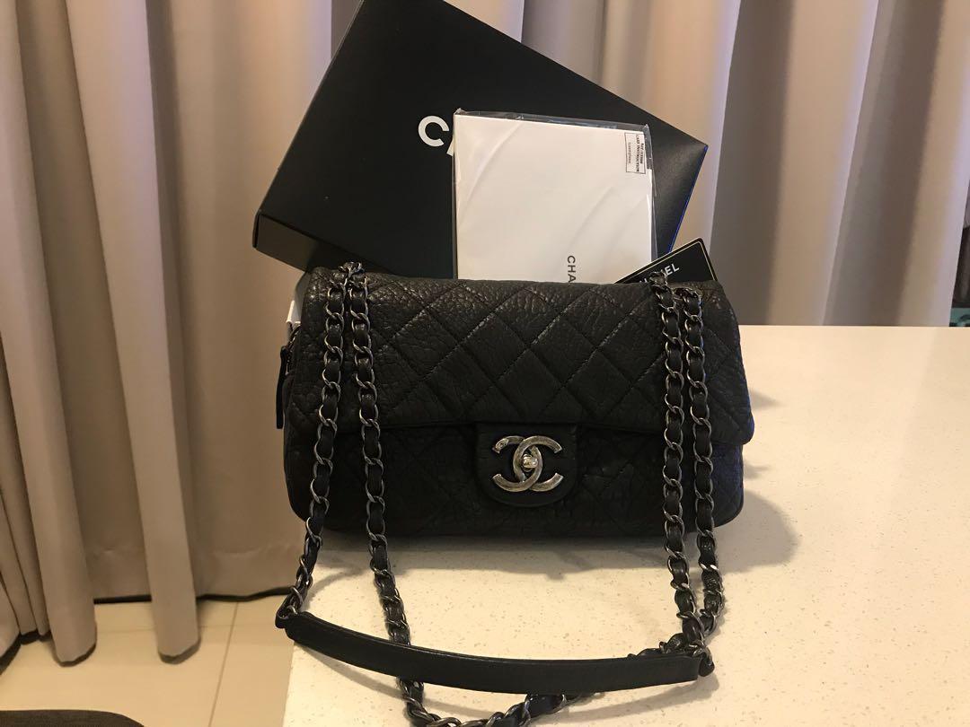 Authentic Chanel easy flap bag, Luxury, Bags & Wallets on Carousell