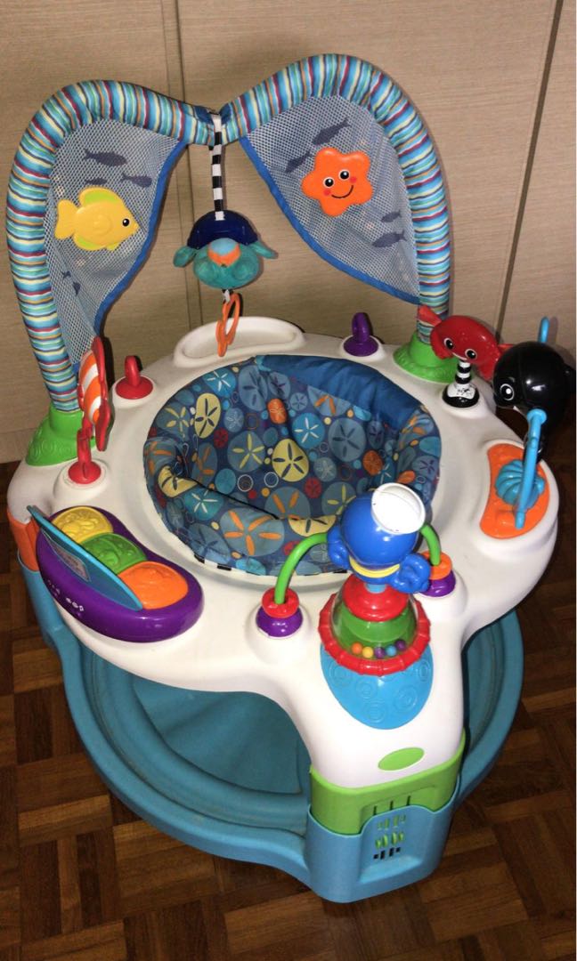 baby einstein exersaucer jungle