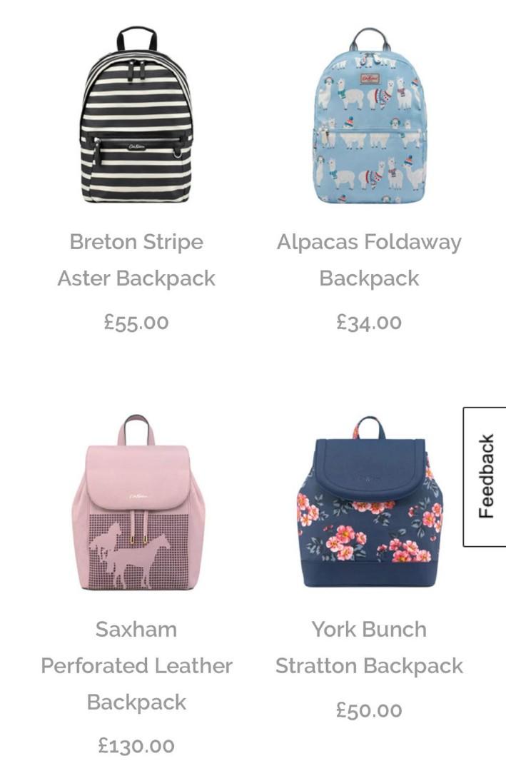 breton stripe aster backpack