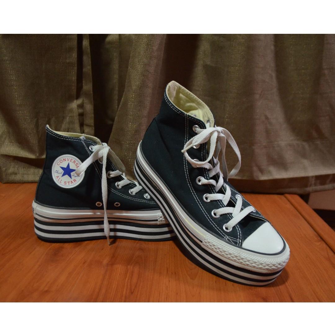 converse chuck taylor double platform