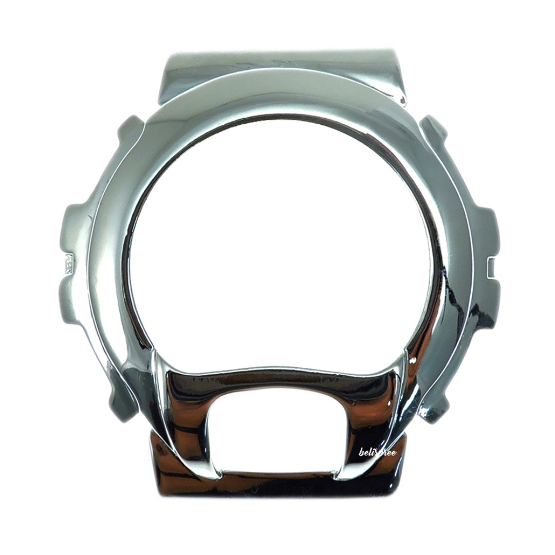 Brand New Casio G Shock Dw 6900 Custom Silver Plated Watch Bezel