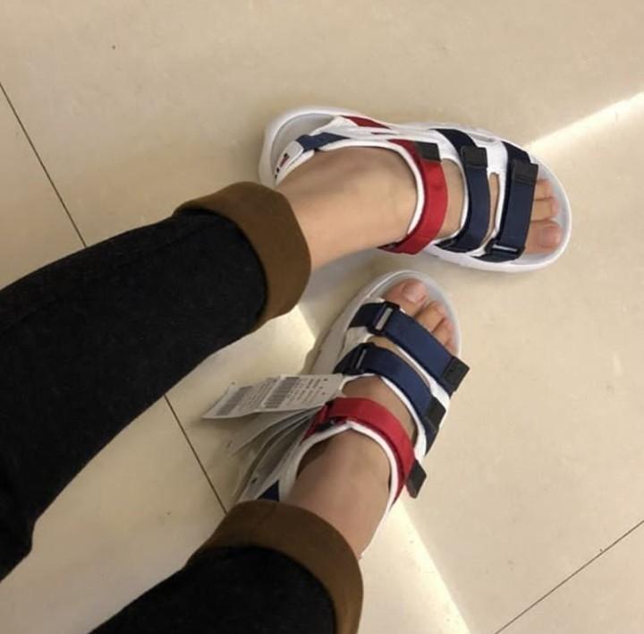 Fila disruptor online sandals outfit