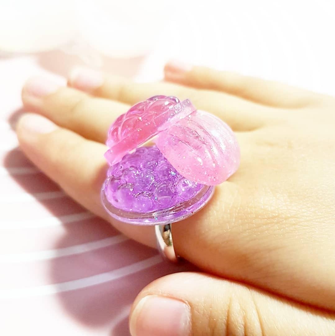 Resin Candy Ring Women S Fashion Jewellery Rings On Carousell