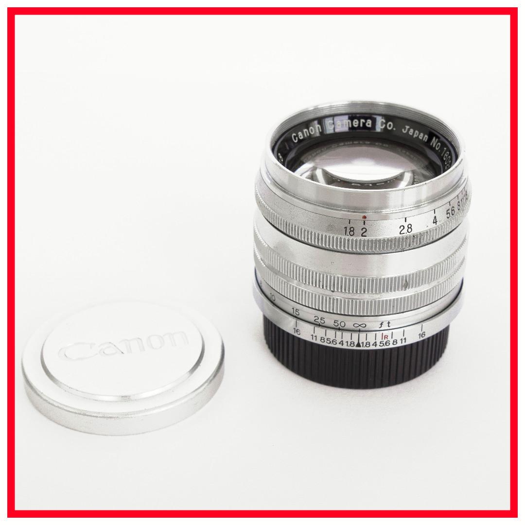 canon 50mm f1 8 ltm rangefinder lens