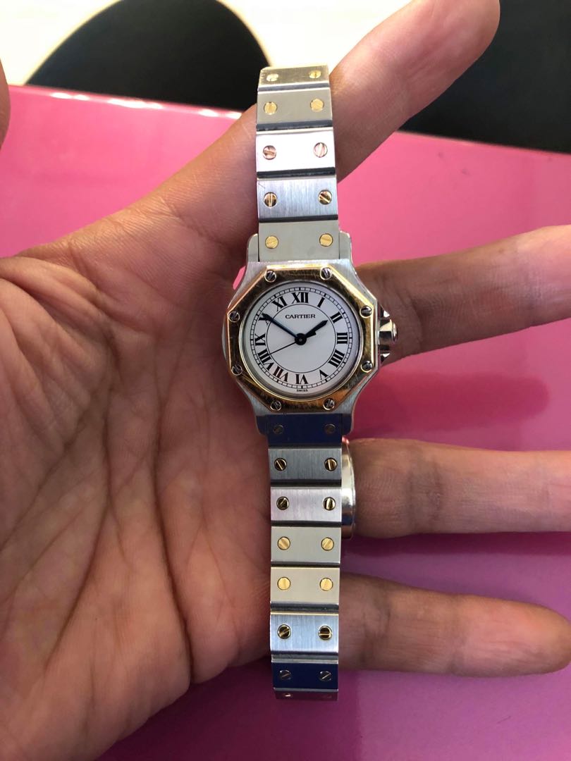Cartier santos octagon womens shop