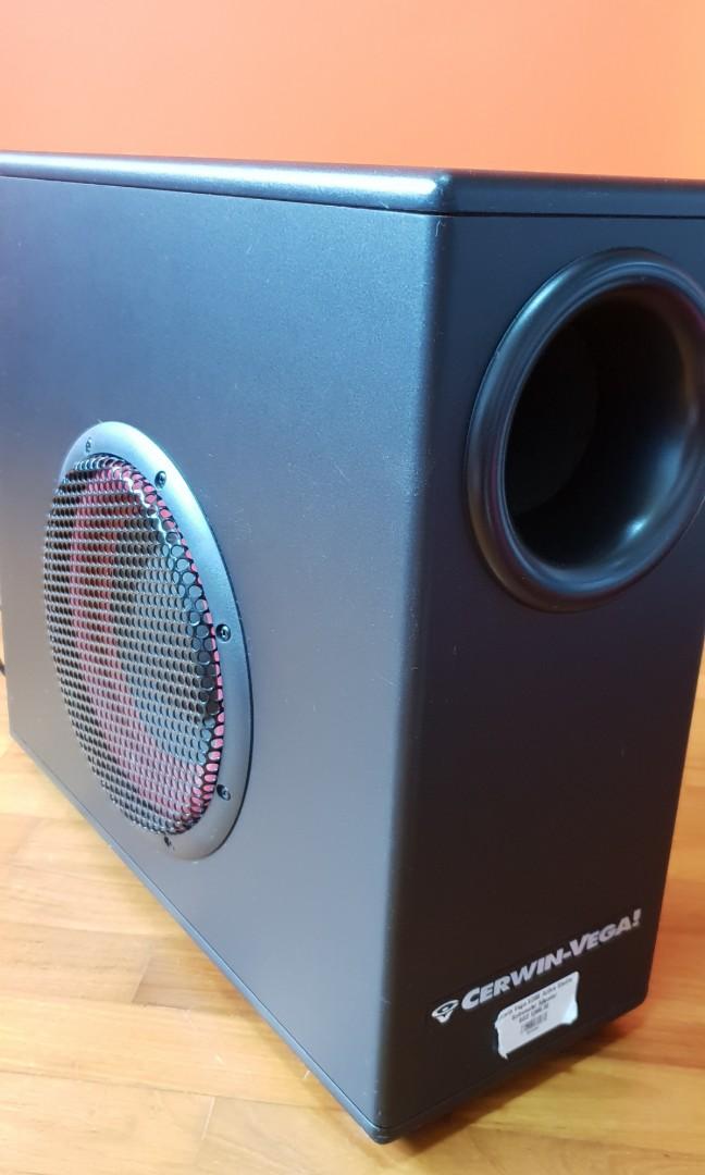 Cerwin vega best sale xd8s home subwoofer