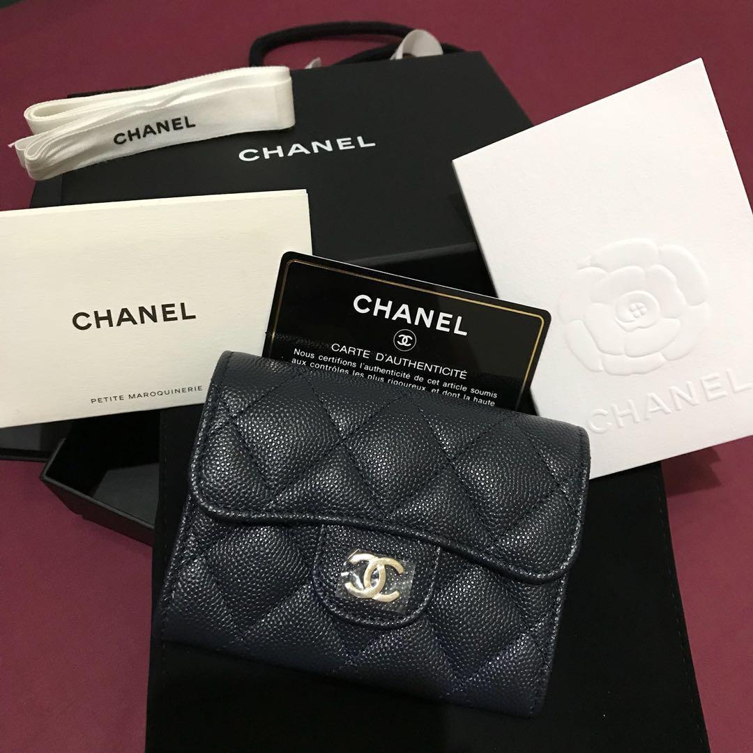 Chanel xl card holder best sale