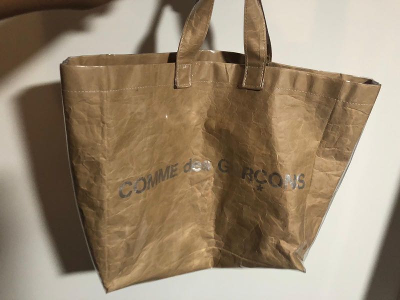 cdg paper bag